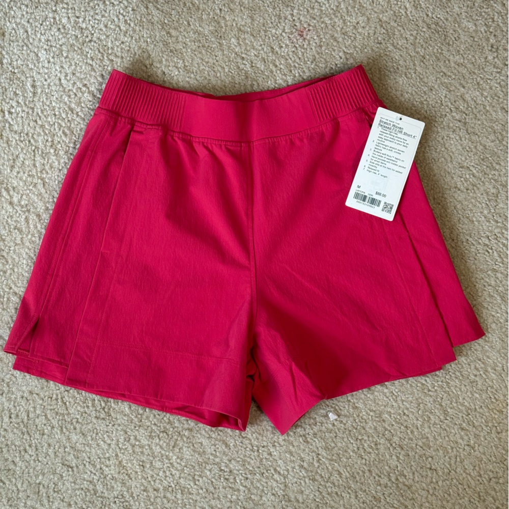Lululemon Stretch Woven Relaxed Fit Short